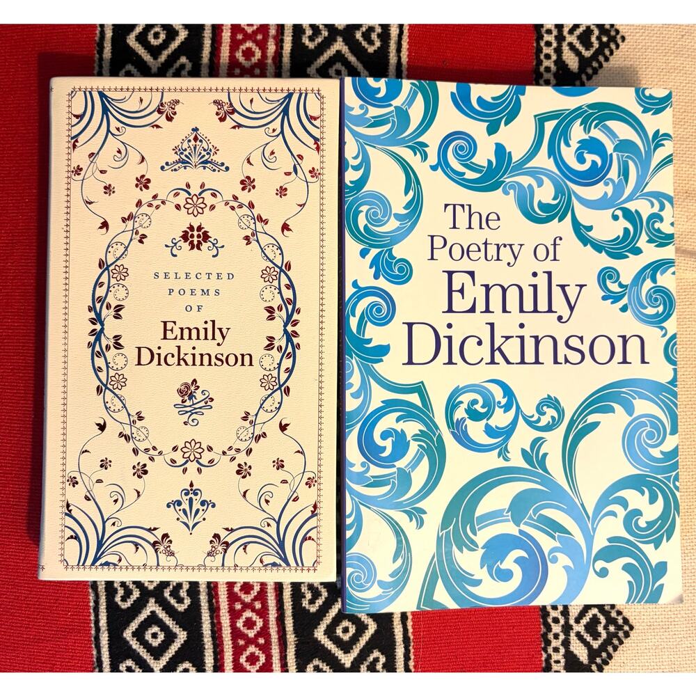 2 Books of Poetry by Emily Dickinson